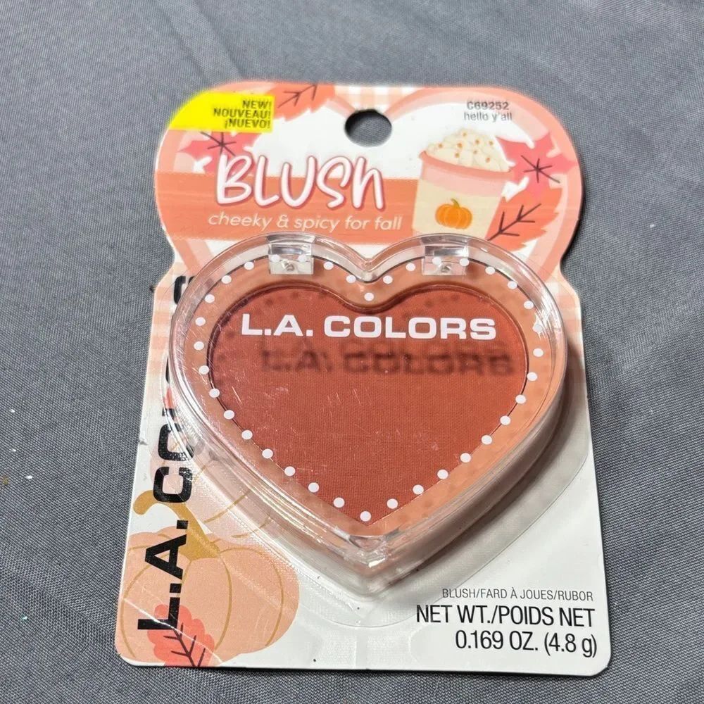 New L.A. COLORS Blush Heart Compact — hello y’all